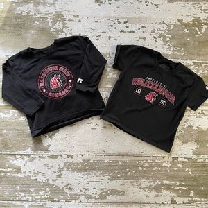 WSU Cougar shirts
